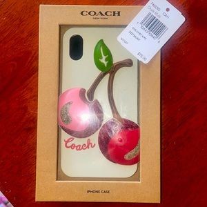 Coach iPhone case